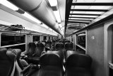 Train train quotidien - Black and blanc