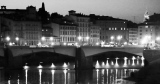 Circulation alternée que dans un sens. Firenze Italia - Black and blanc