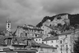 vue de la cuisine - Black and blanc